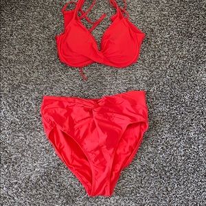 Women’s Red Bikini